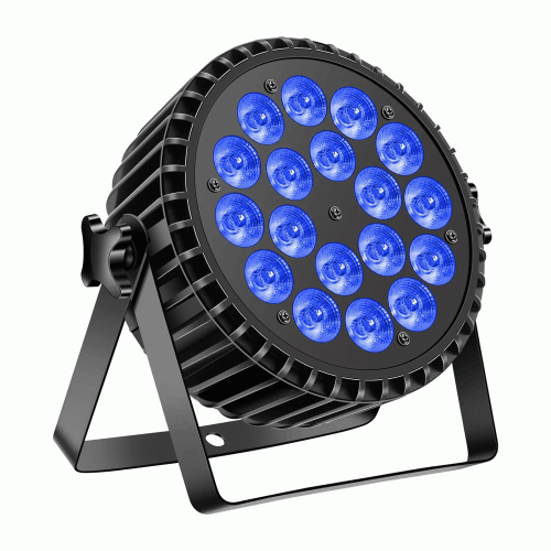 DJLicht 180W RGBW Led Par 18x10W Aluminium