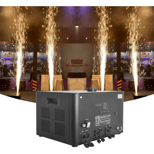 DJLicht 10Mtr waterdichte sparkular 1700W incl. flightcase