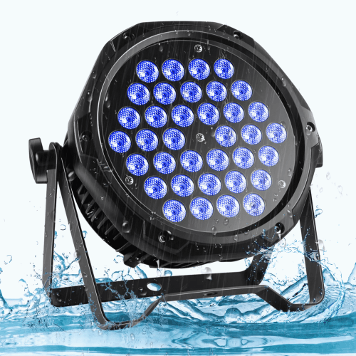 DJLicht 108W RGB 3 in 1 Led Par - Waterdicht IP65