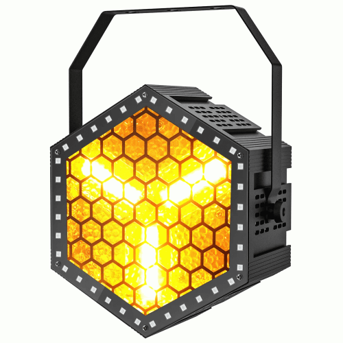 DJLicht 200W retro blinder RGBW Matrix Licht