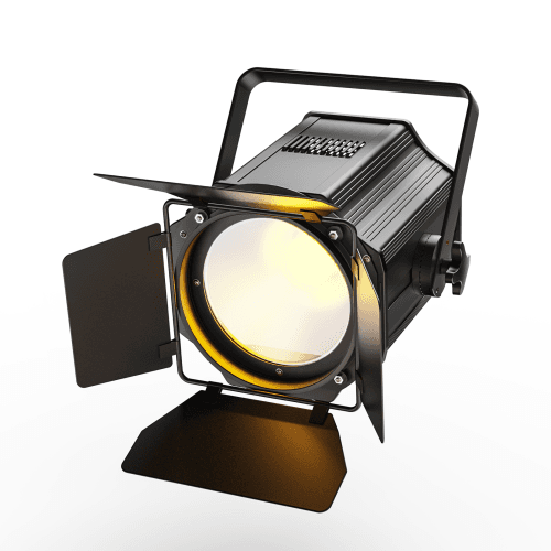 DJLicht 200W COB ledpar met kleppen Wit en Warmwit