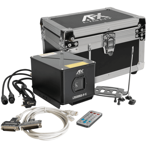 LZR5000RGB-IP-FC WEERBESTENDIGE 5W RGB ILDADMX LASER IN EEN FLIGHTCASE