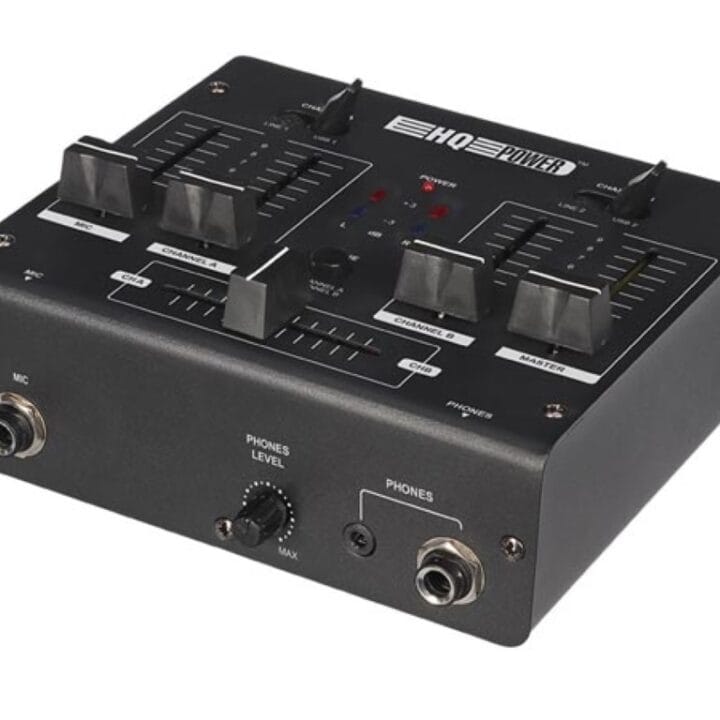 2-KANAALS MENGPANEEL MET 2 USB-POORTEN