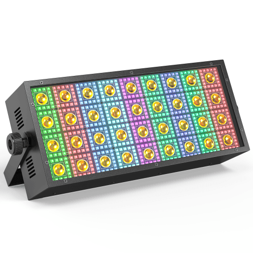 DJLicht 200W muurwash met 684 leds en stroboscoop
