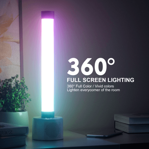 DJLicht Licht tube 10W RGBW Bluetooth speaker