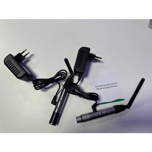 DJLicht Draadloze DMX zender en ontvanger set