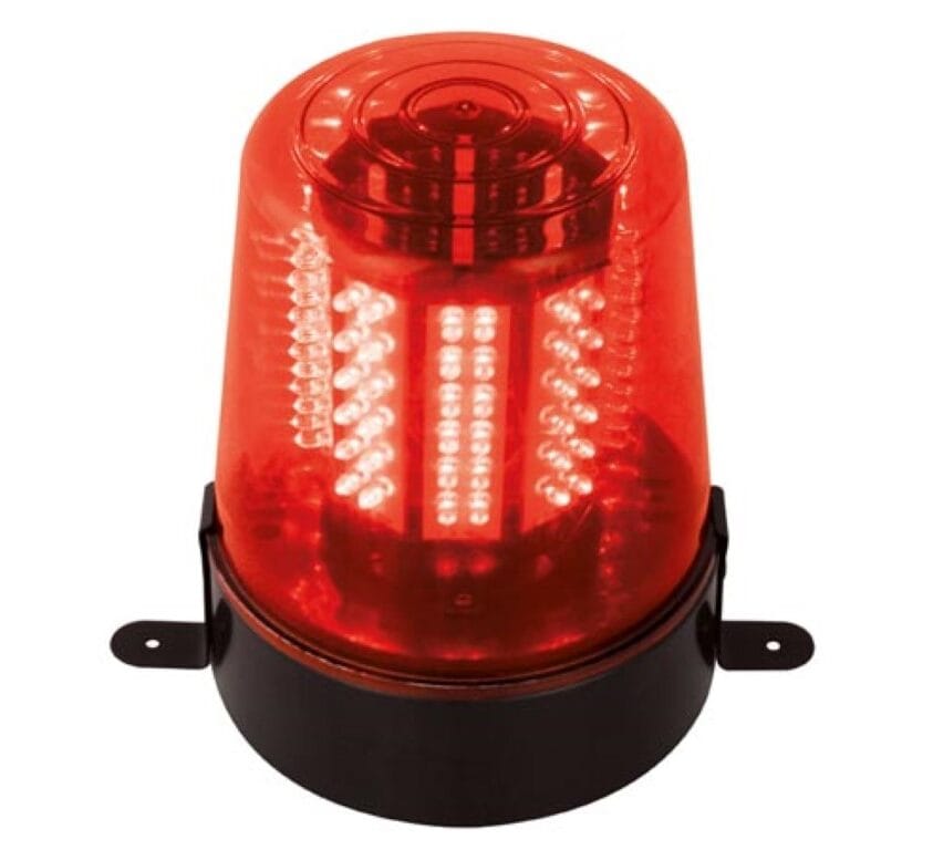 Zwaailicht met 108 leds Rood