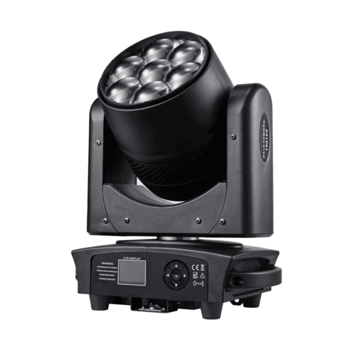 DJLIcht 7X40W RGBW 4IN1 Zoom LED Moving Head Wash Zoom