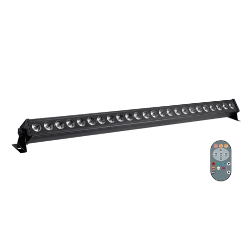 DJLicht 24 Leds Ledbar RGB DMX afstandsbediening 107cm