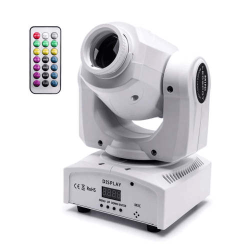 DJLicht gobo movinghead 50W RGBW Wit