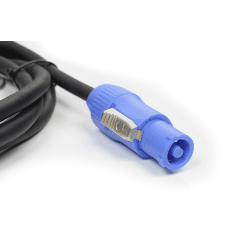 Professional powercon 1.5 meter male/female 3x2.5mm cable - Image 2