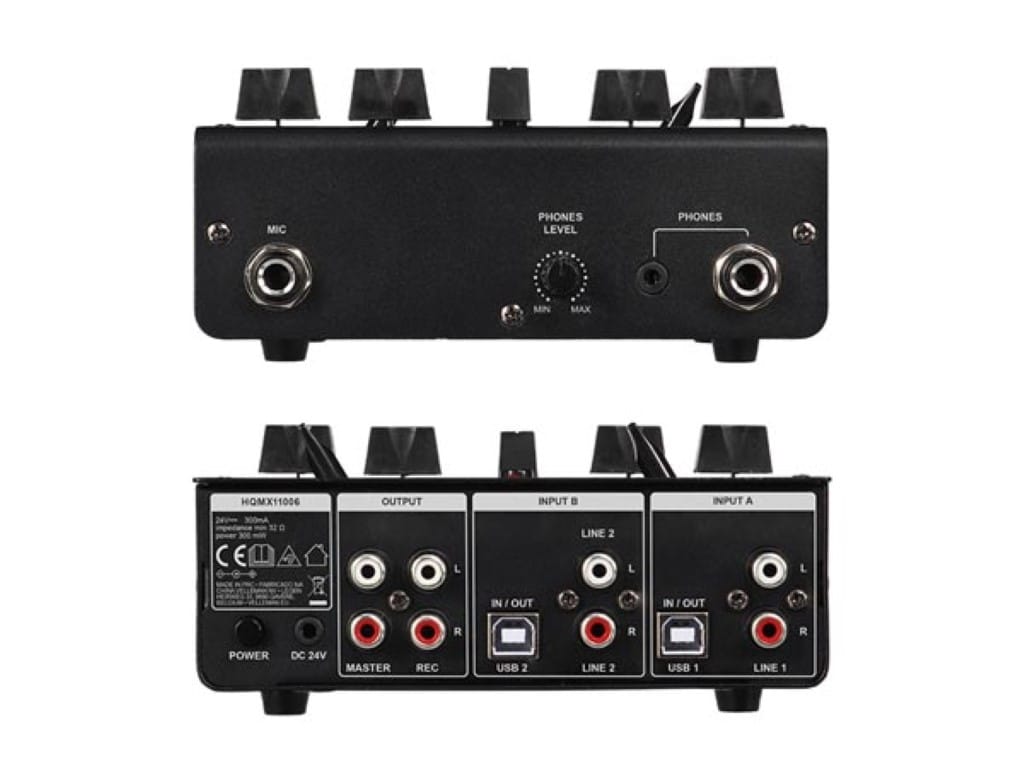 2-KANAALS MENGPANEEL MET 2 USB-POORTEN - Image 2