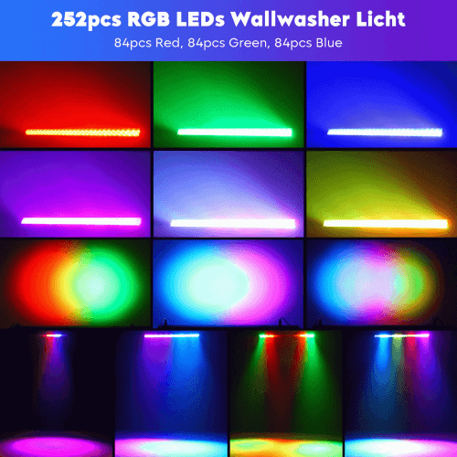 DJLicht 36W RGB Led Bar met 252 Leds 101cm - Image 2