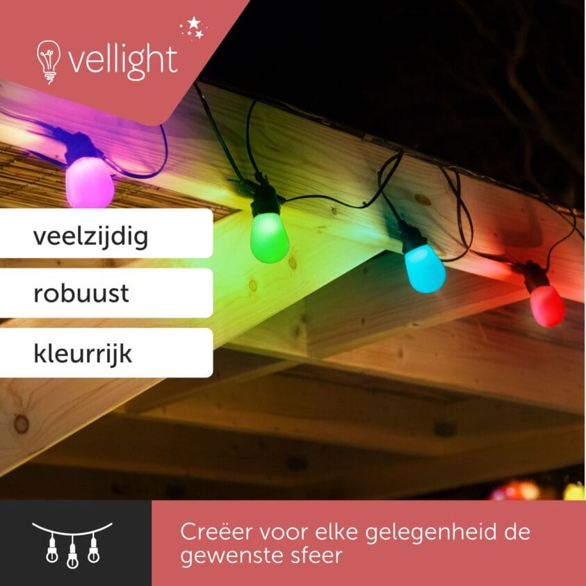 Slimme RGBW led slinger met Tuya App-bediening en muzieksturing, 15 m - Image 2