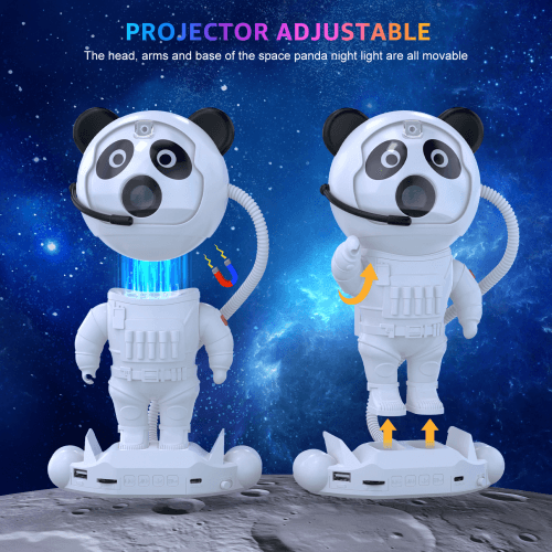 Opruiming DJLicht astronaut sterren projector met 11 patronen en bluetooth speaker - Image 3
