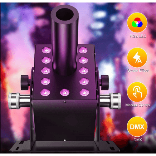 DJLicht 150W CO2 jet met leds - Image 3