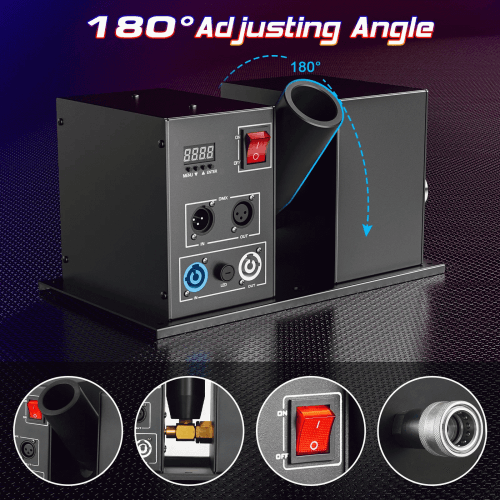 DJLicht 150W bewegende CO2 movinghead - Image 3