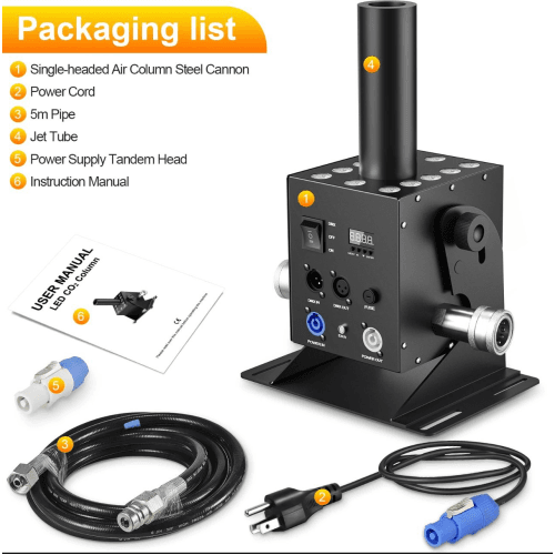 DJLicht 150W CO2 jet met leds - Image 4
