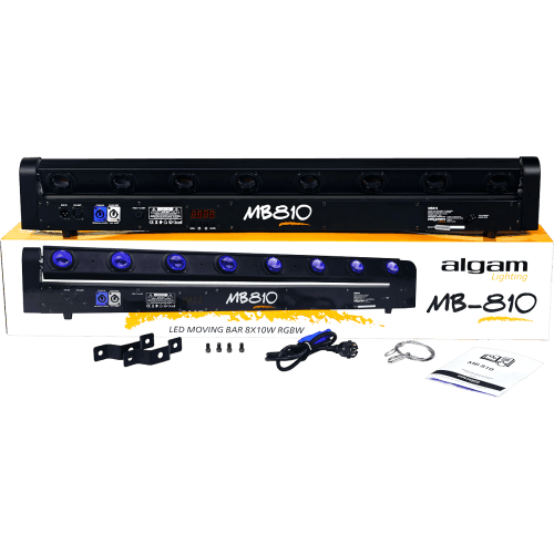 ALGAM LIGHTING - MB810 Gemotoriseerde LED bar 8 x 10W RGBW - Image 5