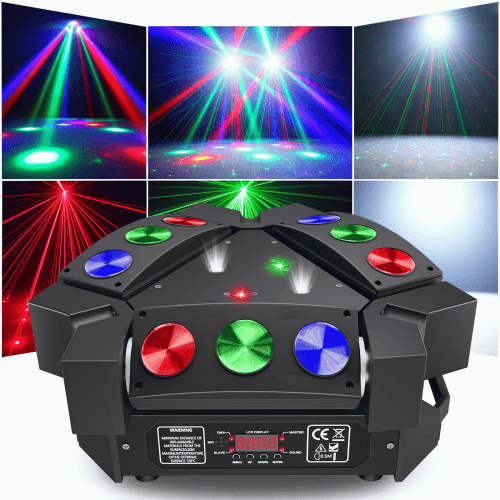 DJLicht 50W 9x3 Laser roterende movinghead RGB - Image 6