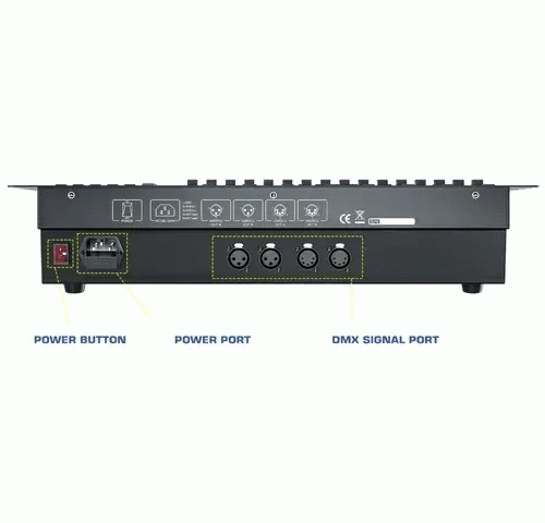 DJLicht DMX and MIDI Operator 1024 Channel Light Controller - Image 7