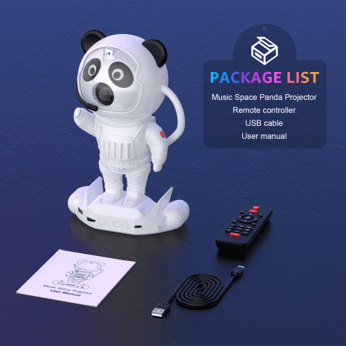 Opruiming DJLicht astronaut sterren projector met 11 patronen en bluetooth speaker - Image 7
