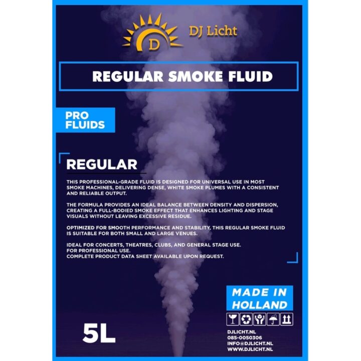 DJLicht Regular rookvloeistof 5 Liter
