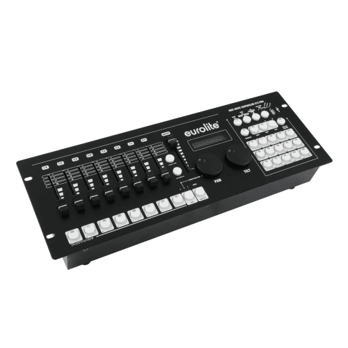 EUROLITE DMX Move Controller 512 PRO Console with motorized faders, color & motion effects (24 devices34 channels)