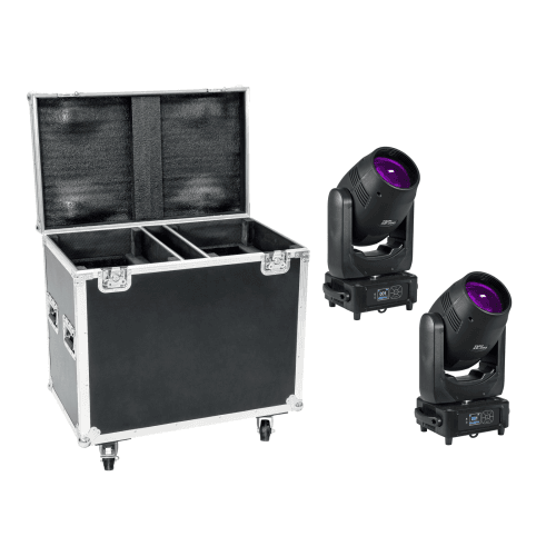 Bundel EUROLITE Set 2x TMH XB-280 + Case