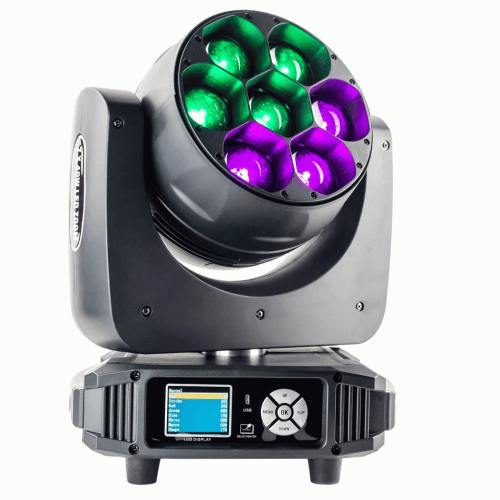 PRO LUX LED 740 High effective 7x40 Watt LEDs, wash-beam