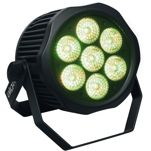 ALGAM LIGHTING - IP-PAR-712-HEX HEX - Waterdicht LED projectoren 7 x 12W RGBWAU IP65