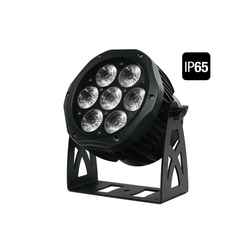 FOS TOURING PAR 7X15 IP65 HEX Waterdicht 105W