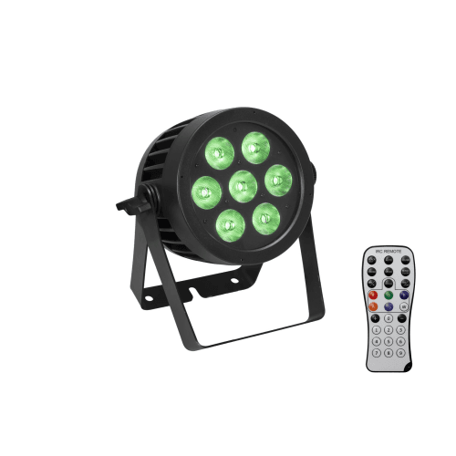 EUROLITE LED IP65 PAR 7x8W QCL spot Waterdicht