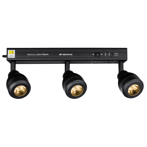 JB Systems ACCU-LIGHTBAR Compacte maar krachtige, budgetvriendelijke LED projector met Li-ion batterij