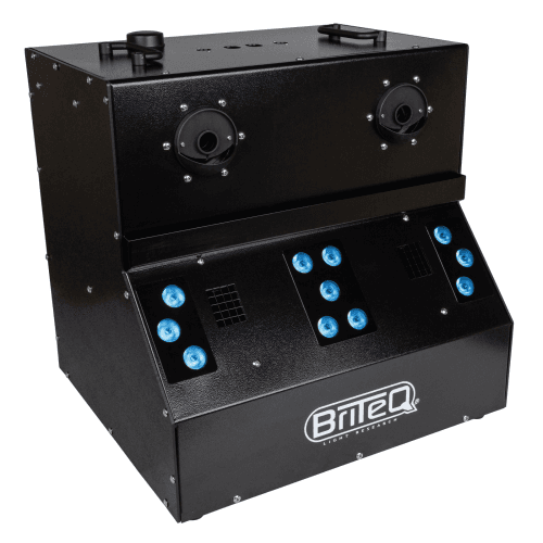 BRITEQ BT-BUBBLEFOG Krachtige bubble- en rookmachine combinatie met 11 stuks 8Watt-RGBA LED's