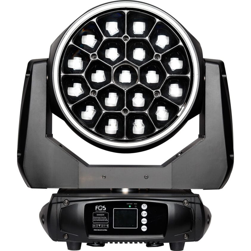 FOS Helix Ultra 19x40watt RGBW leds pixel voor pixel bestuurd