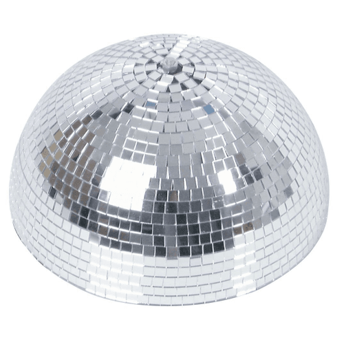 EUROLITE Half Mirror Ball 30cm motorized
