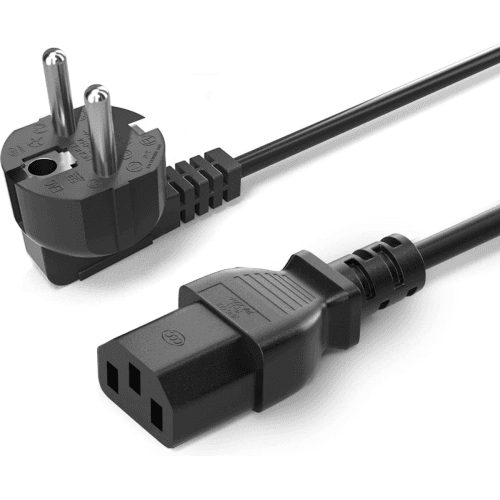 Stroomkabel C13 met Euro Plug 2 meter Maximaal 250V 10A 2500W