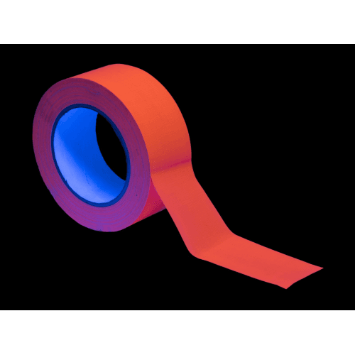 Gaffa Tape 50mm x 25m neon-orange UV-active