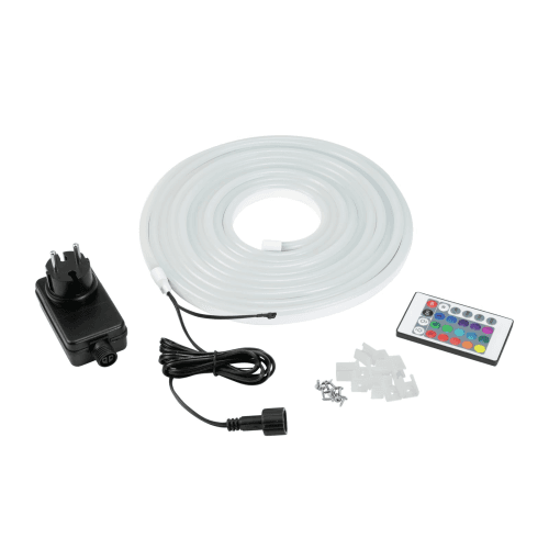 EUROLITE LED Neon Flex 24V RGB 5m with IR Set