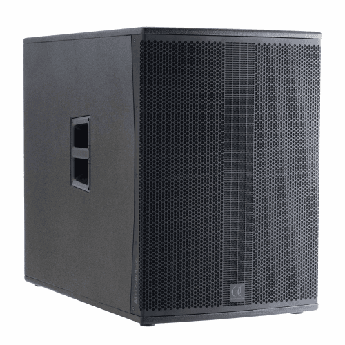 AUDIOPHONY Myos18ASub Subwoofer 18 - 1000W RMS met geïntegreerde DSP - Houten afwerking