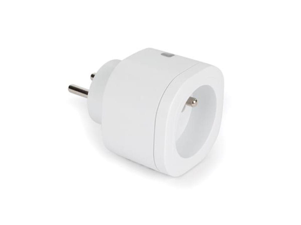 Tuya Smart wifi-stekker 13 A 3000 W voor gebruik binnenshuis Franse aarding type E, wit - Image 2