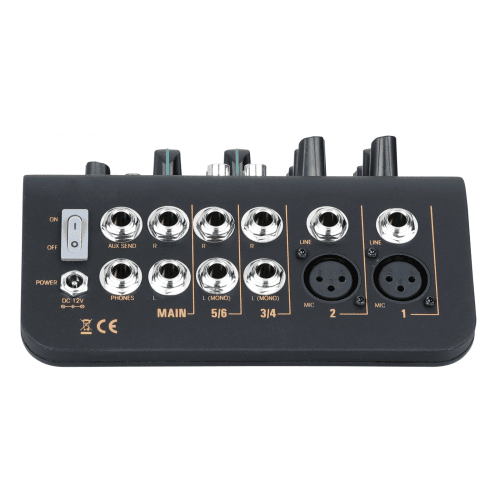 AUDIOPHONY Mi4U Mengpaneel 4 kanalen 2 micro 2 stereo 1 aux en USB poort - Image 3