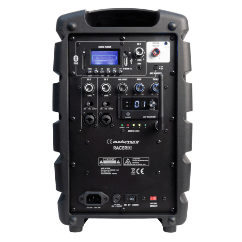 AUDIOPHONY RACER80/F5 Draagbare 6" luidspreker 80Wrms op batterijen - Image 3