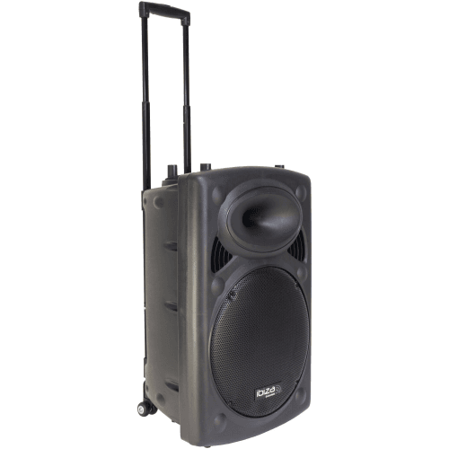PORT15VHF-BT DRAAGBAAR STAND-ALONE PA SYSTEEM 15”/38CM MET USB-MP3, BT, REC, VOX & 2 X VHF MICROFOONS - Image 3