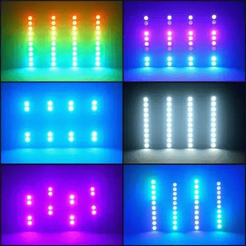 DJLicht 10 Ogen COB Matrix 90W Led Bar - Image 4