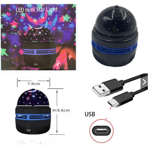 DJLicht RGB Ster projector - Sterrenhemel - Image 4