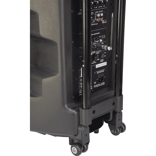 PORT15VHF-BT DRAAGBAAR STAND-ALONE PA SYSTEEM 15”/38CM MET USB-MP3, BT, REC, VOX & 2 X VHF MICROFOONS - Image 4