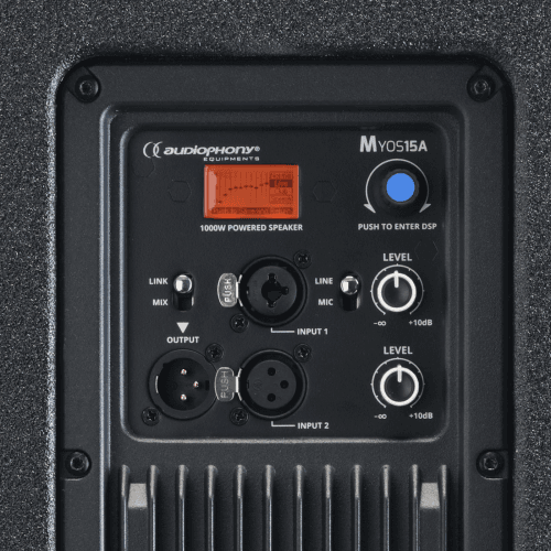 AUDIOPHONY Myos15A Actieve luidspreker 15" - 1000W RMS - Image 5