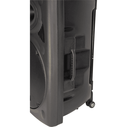 PORT15VHF-BT DRAAGBAAR STAND-ALONE PA SYSTEEM 15”/38CM MET USB-MP3, BT, REC, VOX & 2 X VHF MICROFOONS - Image 5